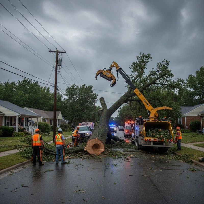 Fallen Tree Removal detail
